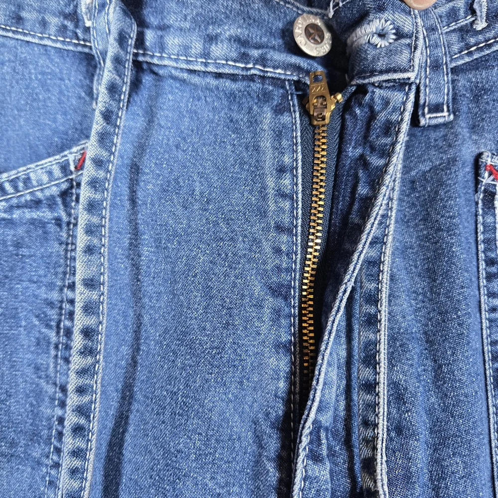 Vintage 90s Carolina Blues High Waist Loose Fit Blue Denim Jeans Size 12